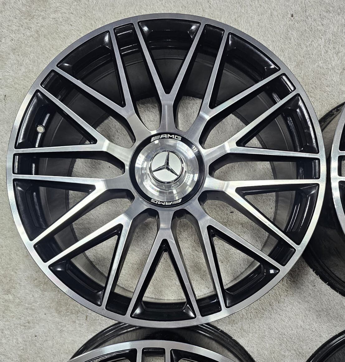 Mercedes Benz AMG 22" Wheels for Mercedes AMG GLS63 W167 | 5x112 | OEM | Dubai UAE detail 4